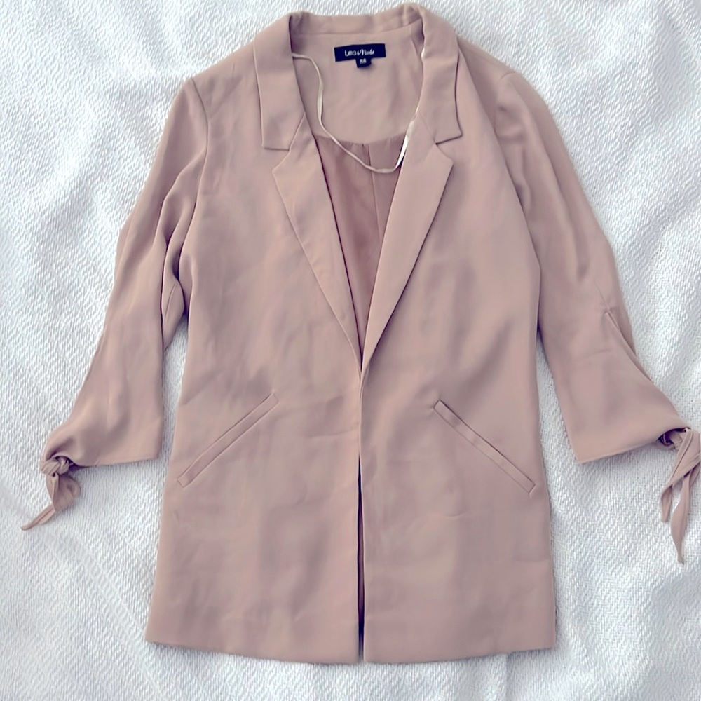 Nordstorm beige tan blazer